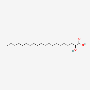 2-HYDROXYICOSANOIC ACID structure, CAS 16742-48-6