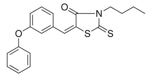 2-IMINO-5-(3-PHENOXYBENZYLIDENE)THIAZOLIDIN-4-ONE structure, CAS 344945-11-5