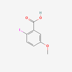2-IODO-5-METHOXYBENZOIC ACID structure, CAS 54413-93-3