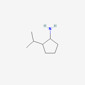 2-ISOPROPYLCYCLOPENTANAMINE structure, CAS 90226-30-5