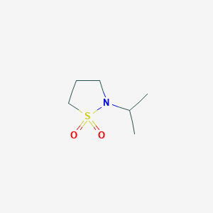 2-ISOPROPYLISOTHIAZOLIDINE 1,1-DIOXIDE structure, CAS 279669-65-7