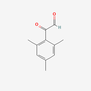 2-MESITYL-2-OXOACETALDEHYDE structure, CAS 22185-97-3