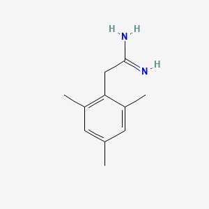 2-MESITYLACETIMIDAMIDE structure, CAS 173601-36-0
