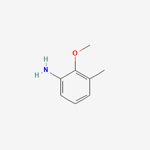 2-METHOXY-3-METHYLANILINE structure, CAS 18102-30-2