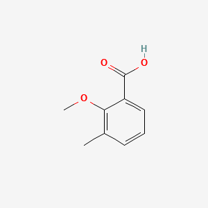 2-METHOXY-3-METHYLBENZOIC ACID structure, CAS 26507-91-5