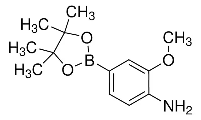 2-METHOXY-4-(4,4,5,5-TETRAMETHYL-1,3,2-DIOXABOROLAN-2-YL)ANILINE structure, CAS 461699-81-0