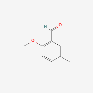 2-METHOXY-5-METHYLBENZALDEHYDE structure, CAS 7083-19-4