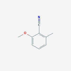 2-METHOXY-6-METHYLBENZONITRILE structure, CAS 53005-44-0