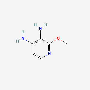 2-METHOXYPYRIDINE-3,4-DIAMINE structure, CAS 33631-04-8
