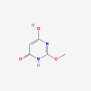 2-METHOXYPYRIMIDINE-4,6-DIOL structure, CAS 1758-98-1