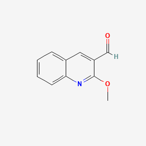 2-METHOXYQUINOLINE-3-CARBALDEHYDE structure, CAS 139549-06-7