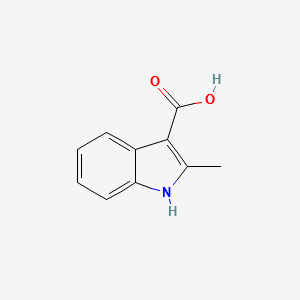 2-METHYL-1H-INDOLE-3-CARBOXYLIC ACID structure, CAS 63176-44-3