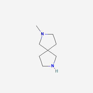 2-METHYL-2,7-DIAZASPIRO[4.4]NONANE structure, CAS 135380-53-9