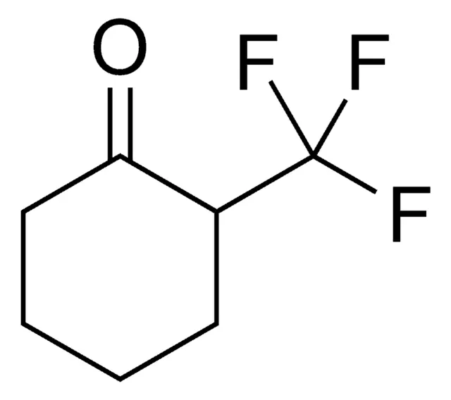 2-METHYL-2-(TRIFLUOROMETHYL)CYCLOHEXANONE structure, CAS 163615-17-6