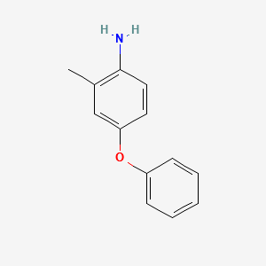 2-METHYL-4-PHENOXYANILINE structure, CAS 13024-16-3