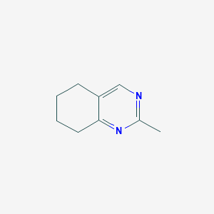 2-METHYL-5,6,7,8-TETRAHYDROQUINAZOLINE structure, CAS 6299-01-0