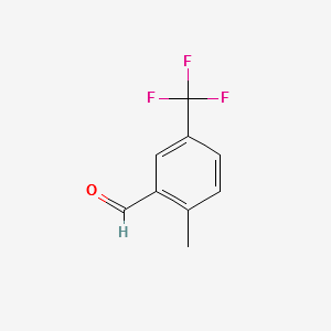 2-METHYL-5-(TRIFLUOROMETHYL)BENZALDEHYDE structure, CAS 886498-85-7