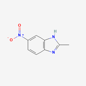 2-METHYL-5-NITRO-1H-BENZOIMIDAZOLE structure, CAS 1792-40-1