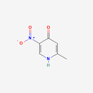 2-METHYL-5-NITROPYRIDIN-4-OL structure, CAS 18614-67-0