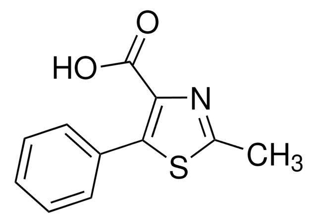 2-METHYL-5-PHENYLTHIAZOLE-4-CARBOXYLIC ACID structure, CAS 13743-09-4