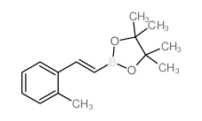 2-METHYL-BETA-STYRYLBORONIC ACID PINACOAL structure, CAS 1294009-26-9