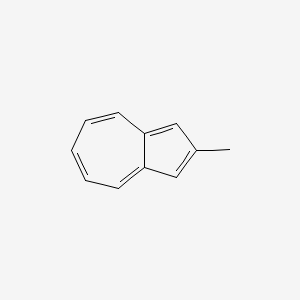 2-METHYLAZULENE structure, CAS 769-86-8