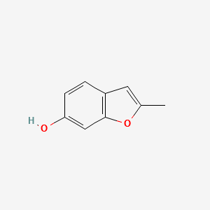 2-METHYLBENZOFURAN-6-OL structure, CAS 54584-24-6