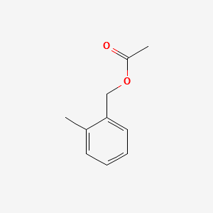 2-METHYLBENZYL ACETATE structure, CAS 17373-93-2