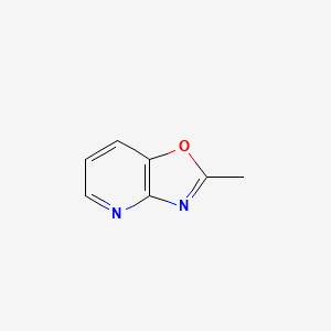 2-METHYLOXAZOLO[4,5-B]PYRIDINE structure, CAS 86467-39-2