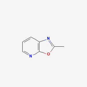 2-METHYLOXAZOLO[5,4-B]PYRIDINE structure, CAS 91813-42-2