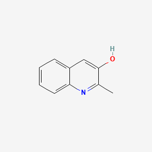 2-METHYLQUINOLIN-3-OL structure, CAS 613-19-4