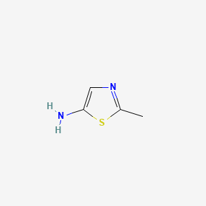 2-METHYLTHIAZOL-5-AMINE structure, CAS 89281-44-7