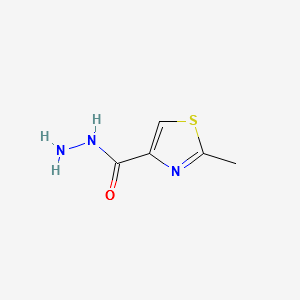 2-METHYLTHIAZOLE-4-CARBOHYDRAZIDE structure, CAS 101767-28-6