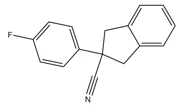 2-MORPHOLINO-2,3-DIHYDRO-1H-INDENE-2-CARBONITRILE structure, CAS 1157501-77-3