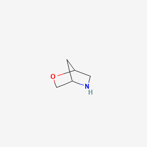 2-OXA-5-AZABICYCLO[2.2.1]HEPTANE structure, CAS 279-33-4