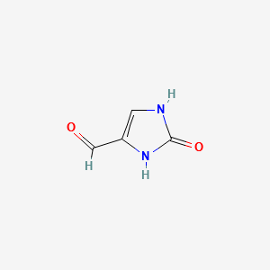 2-OXO-2,3-DIHYDRO-1H-IMIDAZOLE-4-CARBALDEHYDE structure, CAS 72864-28-9