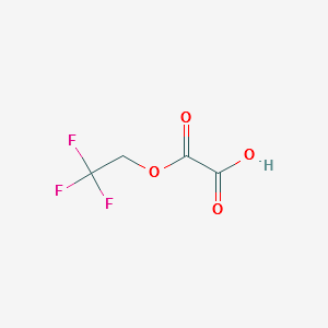 2-OXO-2-(2,2,2-TRIFLUOROETHOXY)ACETIC ACID structure, CAS 554410-71-8