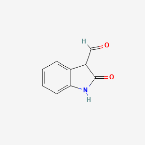 2-OXOINDOLINE-3-CARBALDEHYDE structure, CAS 78610-70-5