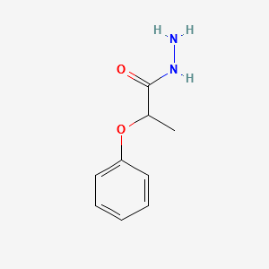 2-PHENOXYPROPANEHYDRAZIDE structure, CAS 52094-92-5