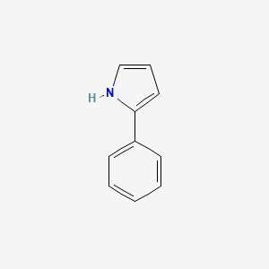 2-PHENYL-1H-PYRROLE structure, CAS 3042-22-6