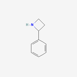 2-PHENYLAZETIDINE structure, CAS 22610-18-0