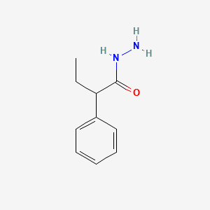 2-PHENYLBUTANEHYDRAZIDE structure, CAS 3538-74-7