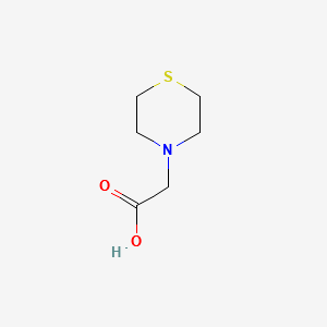 2-THIOMORPHOLINOACETIC ACID structure, CAS 6007-55-2
