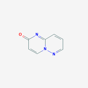 2H-PYRIMIDO[1,2-B]PYRIDAZIN-2-ONE structure, CAS 30247-55-3