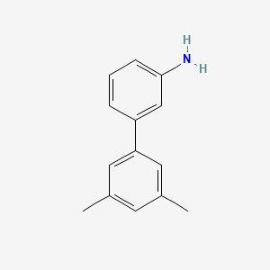 3',5'-DIMETHYL-[1,1'-BIPHENYL]-3-AMINE structure, CAS 783325-73-5