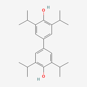 3,3',5,5'-TETRAISOPROPYLBIPHENYL-4,4'-DIOL structure, CAS 2416-95-7