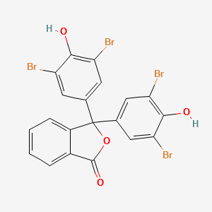 3,3-BIS(3,5-DIBROMO-4-HYDROXYPHENYL)ISOBENZOFURAN-1(3H)-ONE structure, CAS 1301-20-8