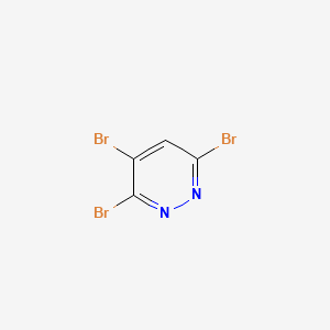 3,4,6-TRIBROMOPYRIDAZINE structure, CAS 55928-86-4