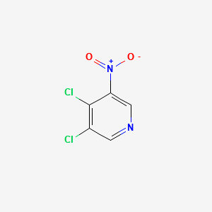 3,4-DICHLORO-5-NITROPYRIDINE structure, CAS 56809-84-8