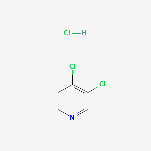 3,4-DICHLOROPYRIDINE HYDROCHLORIDE structure, CAS 159732-45-3